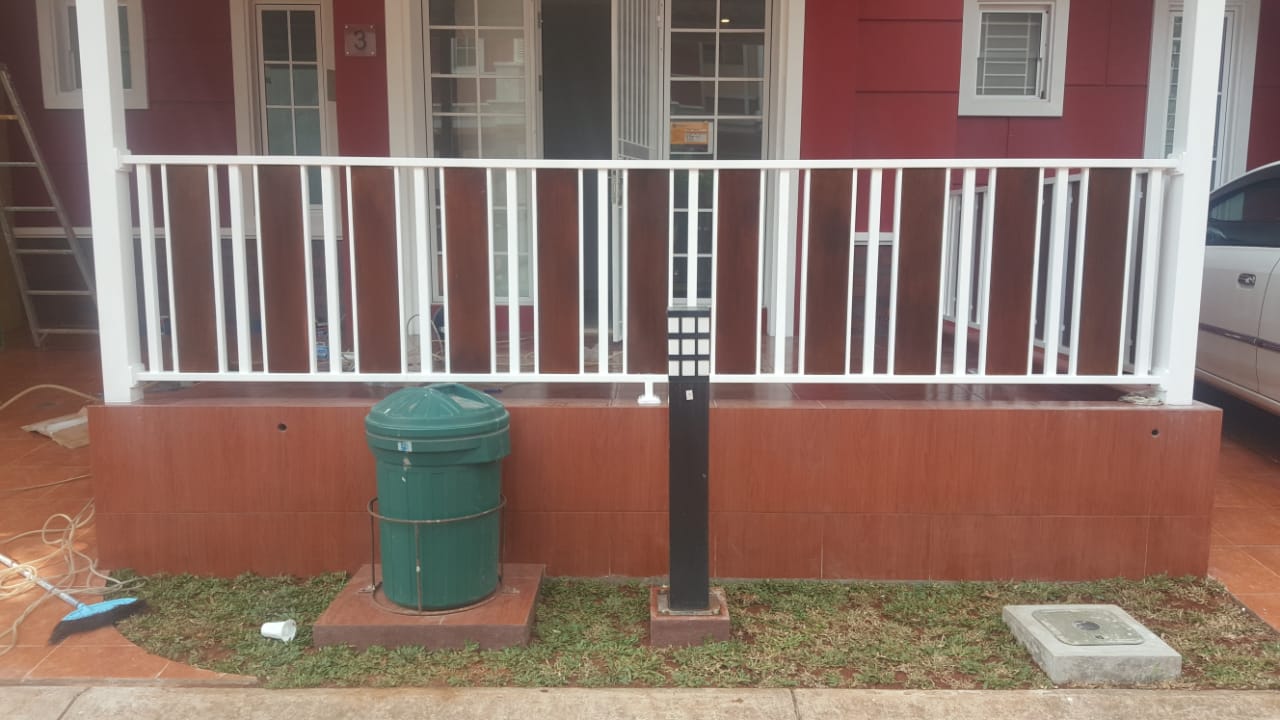 Renovasi rumah di Cluster Malibu